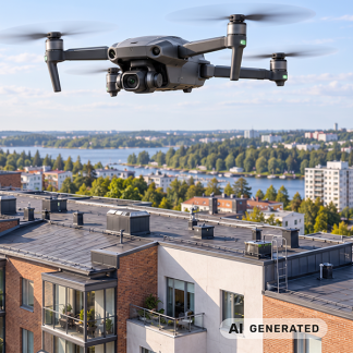 Kiinteistötarkastus dronella – lennosta tekoälyavusteiseen raporttiin (2 pv) - 29.10.2026